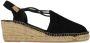 Toni Pons Espadrille Tremp Espadrilles zwart Suede Dames - Thumbnail 4