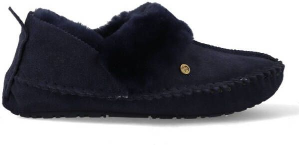 Warmbat Pantoffels Barrine BAR341045 Donker Blauw