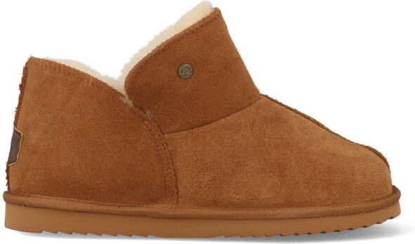 Warmbat Pantoffels Willow WLW321025 Cognac Bruin