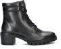 Ara Denver leren veterboots zwart - Thumbnail 3