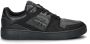 Calvin Klein Jeans Heren Leren Basket Cupsole Sneakers Black Heren - Thumbnail 4