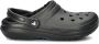 Crocs Pantoffels Classic Lined Clog tuin schoen slippers klomp met knuffelig nepleer - Thumbnail 5