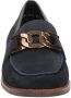 Ara Kent suède loafers donkerblauw - Thumbnail 2