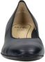 Ara Milano leren pumps donkerblauw - Thumbnail 2