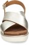 Ara leren sandalen goud - Thumbnail 4