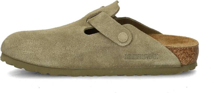 Birkenstock Boston Suede instapschoenen