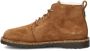 Birkenstock Uppsala Mid Shearling gevoerde suède veterboots cognac - Thumbnail 10