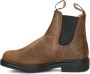 BLUNDSTONE leren chelseaboots bruin - Thumbnail 5