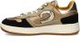 Cruyff Junior Campo Low Sneakers Leren Sneaker Meisjes Brons - Thumbnail 12