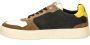 Cruyff Zwarte Leren Platform Sneaker Multicolor Heren - Thumbnail 20