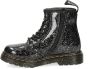 Dr Martens Dr. Martens 1460 BLACK COSMIC GLITTER Kinderen Half hoog Kleur Zwart - Thumbnail 3