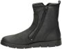 Ecco Bella nubuck enkelboots zwart - Thumbnail 4