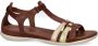 Ecco Sandalen Flash zomerschoen sandaal klittenbandschoen in metallic-look - Thumbnail 11