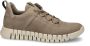 ECCO Gruuv M Sneakers taupe Nubuck Heren - Thumbnail 62