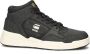 G-Star RAW Attacc heren hoge sneaker Zwart - Thumbnail 4