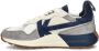 Kaotiko Vancouver Ivy chunky suède sneakers blauw multi - Thumbnail 11