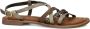 Lazamani Zuri Dames Sandalen Brown - Thumbnail 10