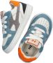 Nelson Kids leren sneakers blauw - Thumbnail 4