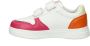 Nelson Kids sneakers wit oranje roze Meisjes Imitatieleer Meerkleurig 35 - Thumbnail 6