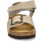 Nelson Kids suède sandalen taupe Bruin Suede Effen 24 - Thumbnail 9