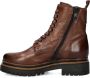 Nelson leren veterboots bruin - Thumbnail 4