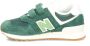 New Balance 574 sneakers groen wit Jongens Meisjes Suede Logo 34.5 - Thumbnail 14