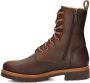 Panama Jack Frisia leren veterboots bruin - Thumbnail 4