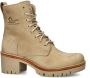 Panama Jack Stijlvolle Veterschoenen met Hakken Beige Dames - Thumbnail 24