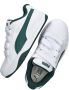 PUMA Park Lifestyle Easy jongens sneaker Wit Groen - Thumbnail 2