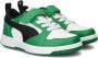 PUMA Rebound V6 Lo AC+ PS Unisex Sneakers White- Black-Archive Green - Thumbnail 14