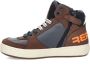 Replay JZ190051S Kinderen Half-hoogJongensKindersneakers Bruin - Thumbnail 12