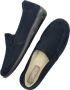 Rohde 2224 Pantoffel Blauw Scheerwol Gevoerd - Thumbnail 3