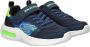 Skechers Bounder-Tech Ultravoid 403723L-NVLM voor een jongen Marineblauw Sneakers Sportschoenen - Thumbnail 4