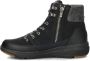 Skechers Glacial Ultra dames veterboot Zwart - Thumbnail 3