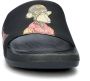 Skechers Snoop Dogg Hyper Slide Dr. Bombay 251015-BBK Mannen Zwart Slippers - Thumbnail 2