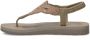 Skechers Meditation Pearl Perfection Dames Slippers Taupe - Thumbnail 14