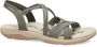 Skechers Sandalen REGGAE SLIM TURN IT UP met elastische riempjes - Thumbnail 14