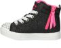 Skechers S-Lights Twinkle Charms Bestie sneakers met lichtjes zwart Meisjes Imitatieleer 33 - Thumbnail 5