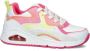 Skechers Uno Lite Sneakers wit Synthetisch Dames - Thumbnail 13