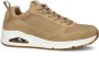 Skechers Uno-Stacre 52468-SND Mannen Beige Sneakers - Thumbnail 4