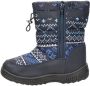 Snow Fun snowboots zwart blauw Meisjes Imitatieleer Meerkleurig 35 - Thumbnail 4