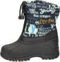 Snow Fun snowboots donkerblauw multi Synthetisch Tekst 32 - Thumbnail 4