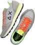 Sun68 Sneaker Tom Fluo Grigio Chiaro Heren Sneakers - Thumbnail 12