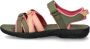 Teva Tirra sandalen olijfroen zalm Groen Meisjes Textiel Meerkleurig 38 39 - Thumbnail 29