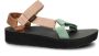 Teva Midform Universal sandalen beige lichtgroen - Thumbnail 5