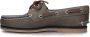 Timberland Classic Boat nubuck bootschoenen taupe - Thumbnail 3