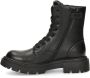 Tommy Hilfiger Hester veterboots zwart Meisjes Imitatieleer 30 - Thumbnail 10