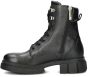 Tommy Hilfiger Bikerboots LACE-UP BIKER LEATHER blokhak veterschoenen enkellaars met gepolsterde schacht - Thumbnail 6