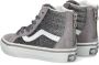 Vans Sk8-Hi Zip meisjes hoge sneaker Grijs - Thumbnail 5