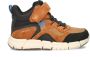 Geox J Flex sneakers cognac zwart Bruin Jongens Imitatieleer Meerkleurig 29 - Thumbnail 2